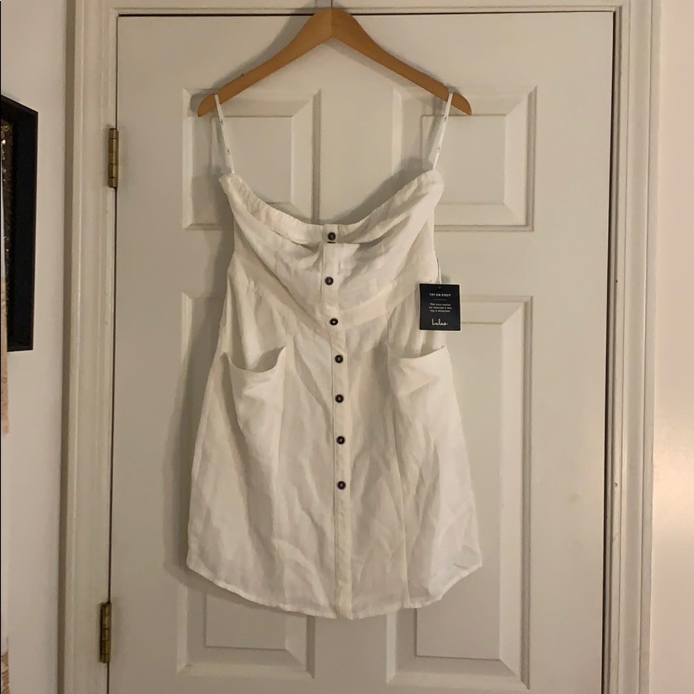 Strapless Mini Dress